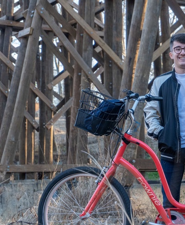 One bike, 6 months, and a new outlook on well-being