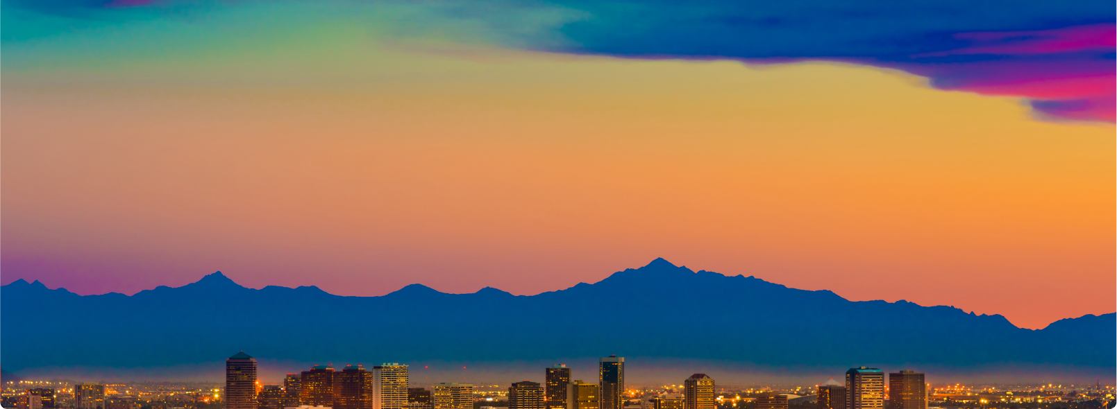 Skyline of Phoenix, AZ
