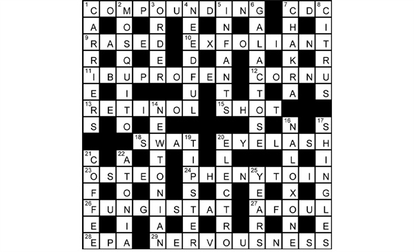 Crossword: May 2023 solution