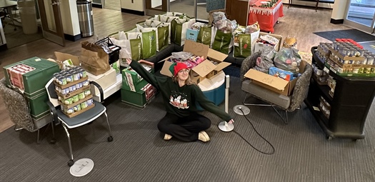 Helping those in need during the holiday season