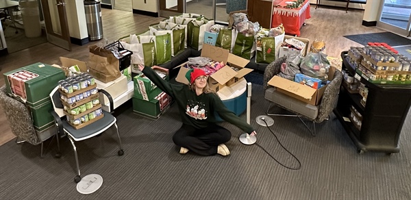 Helping those in need during the holiday season