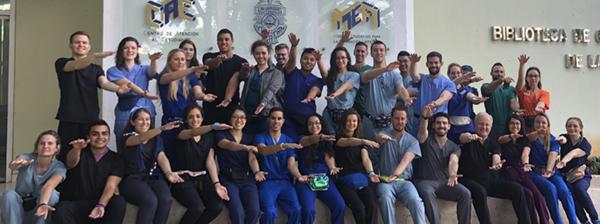 Real-world skills on display during international outreach trip