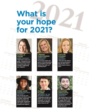 What is your hope for 2021?