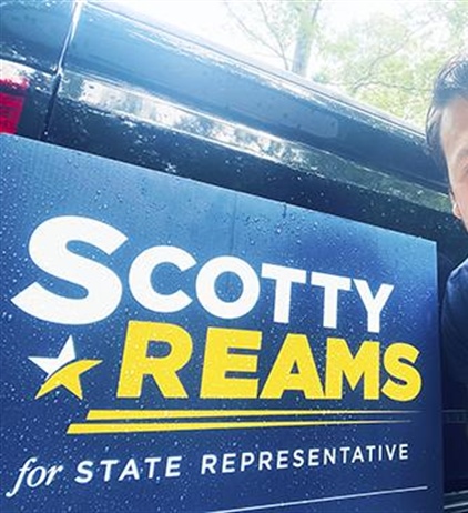 A scoop of ice cream and a scoop of advocacy