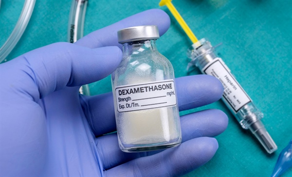 Does dexamethasone have a role for hospitalized patients with COVID-19?