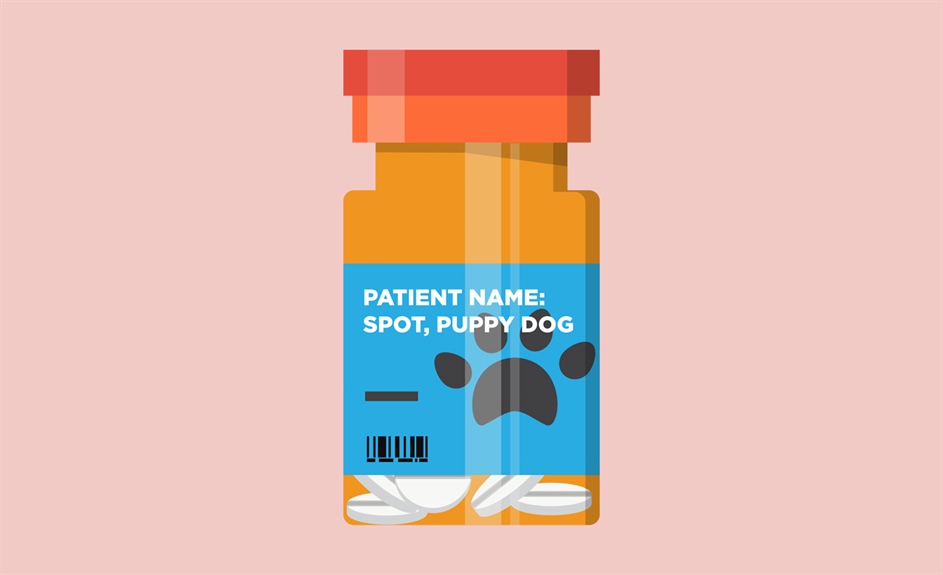 Barking up the wrong profile: Pet’s medications show up on owner’s med list