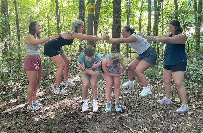 Team-building exercise leads to chapter success at Ole Miss