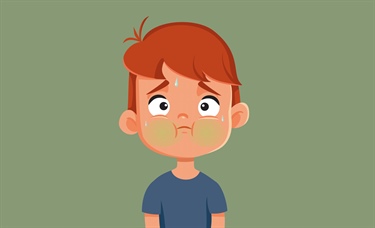 Should a child be redosed if they vomit after receiving their medication?