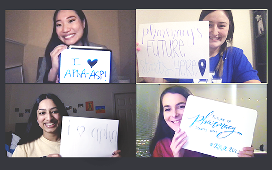 Finding connection in a virtual world: Student pharmacist perspectives from APhA2021 Virtual