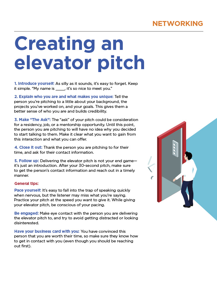 Elevator pitch